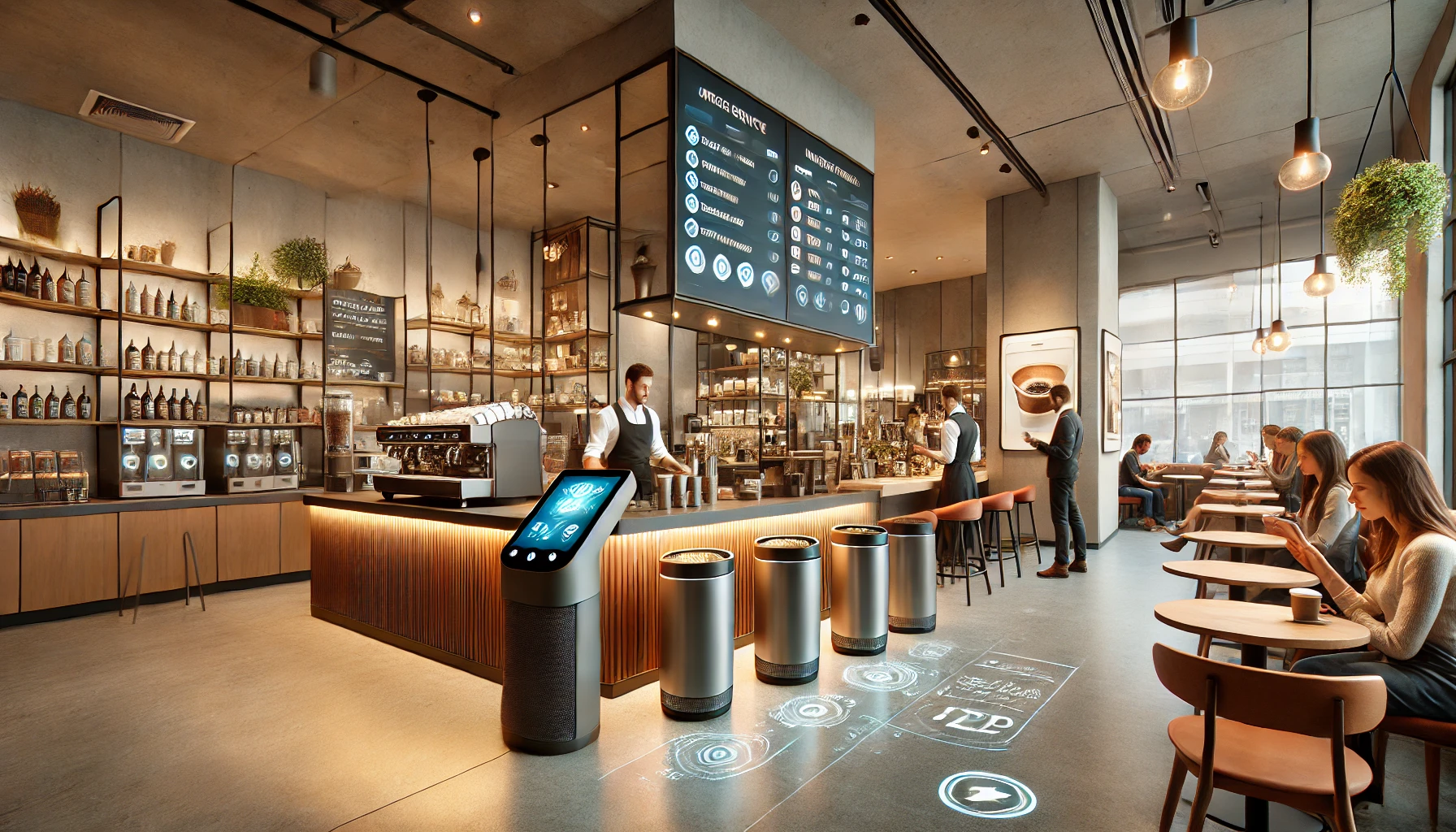 Tech and Taste: The Integration of Technology in cafés Experiences